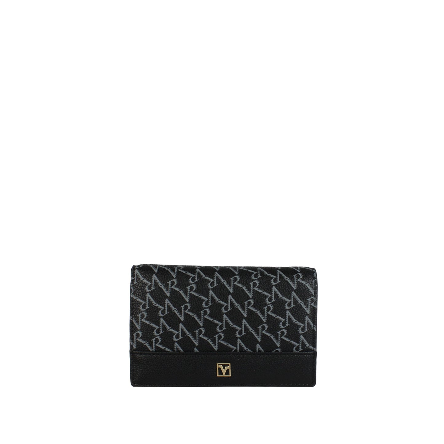Ladies Monogram Bi-fold 3/4 Card Wallet