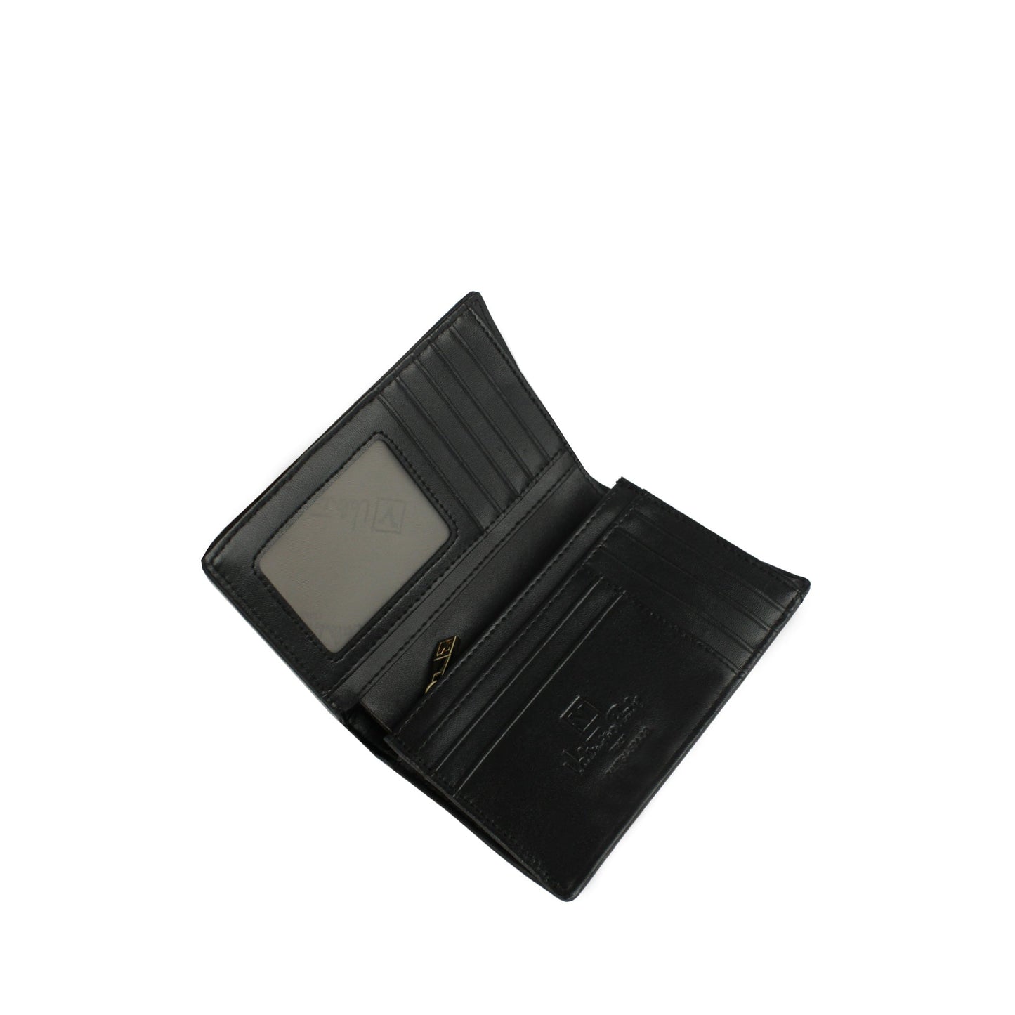 Ladies Monogram Bi-fold 3/4 Card Wallet
