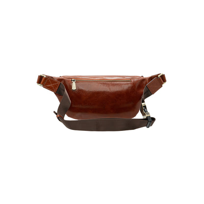 Men‘s Oil-tanned Leather Waist Pouch