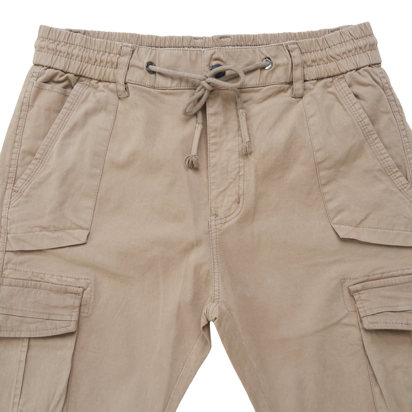 Beige Cargo Pants