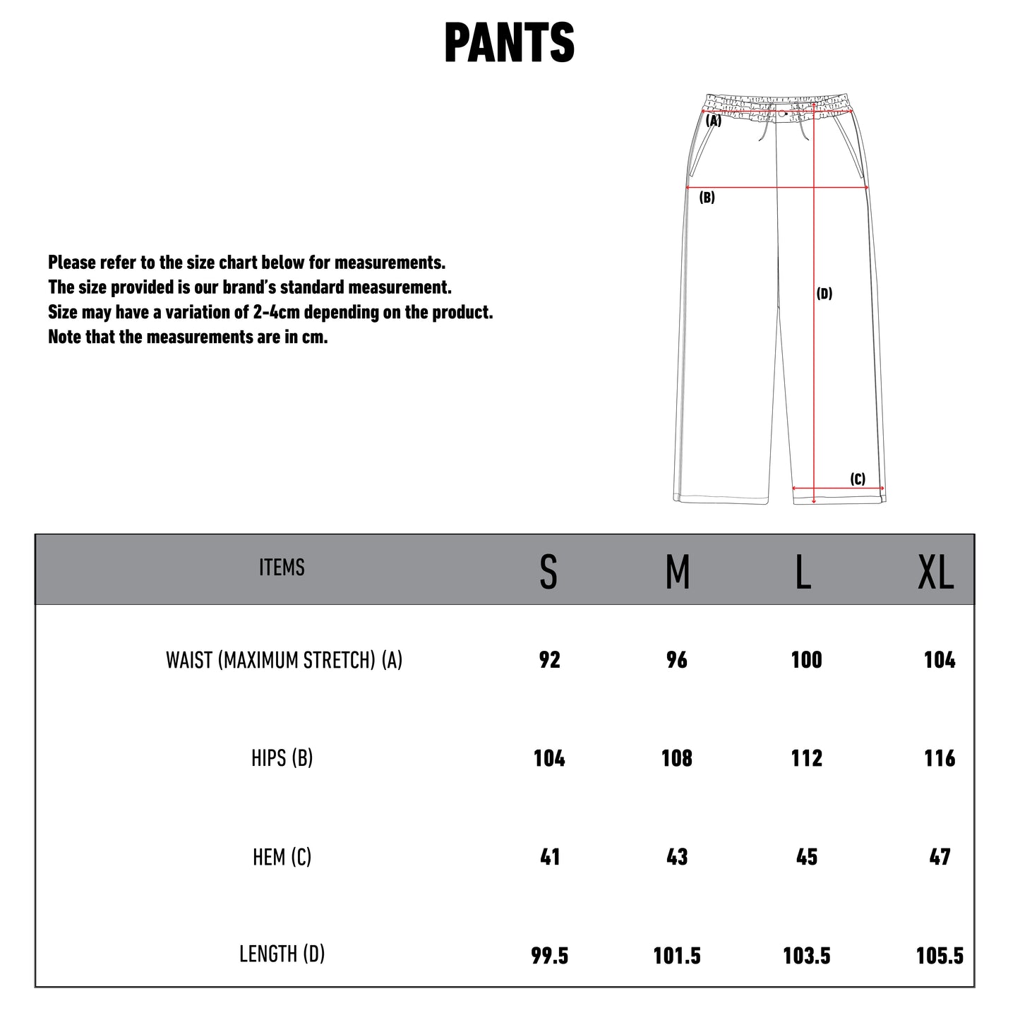 Men's Cargo Long Pants