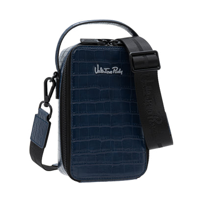 Valentino Rudy Men's Croco Phone Bag