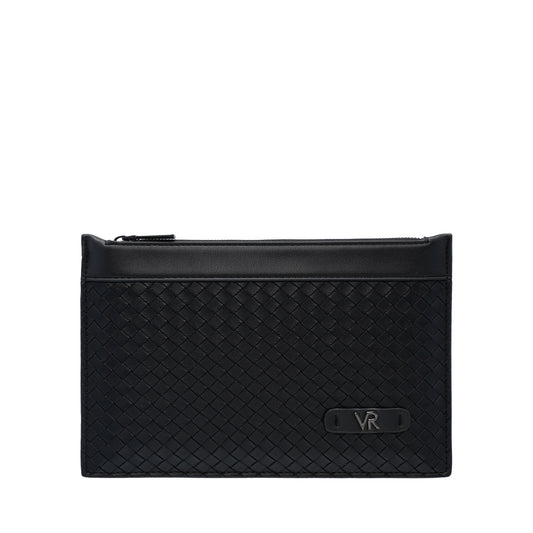 Men's Weave Clutch Bag