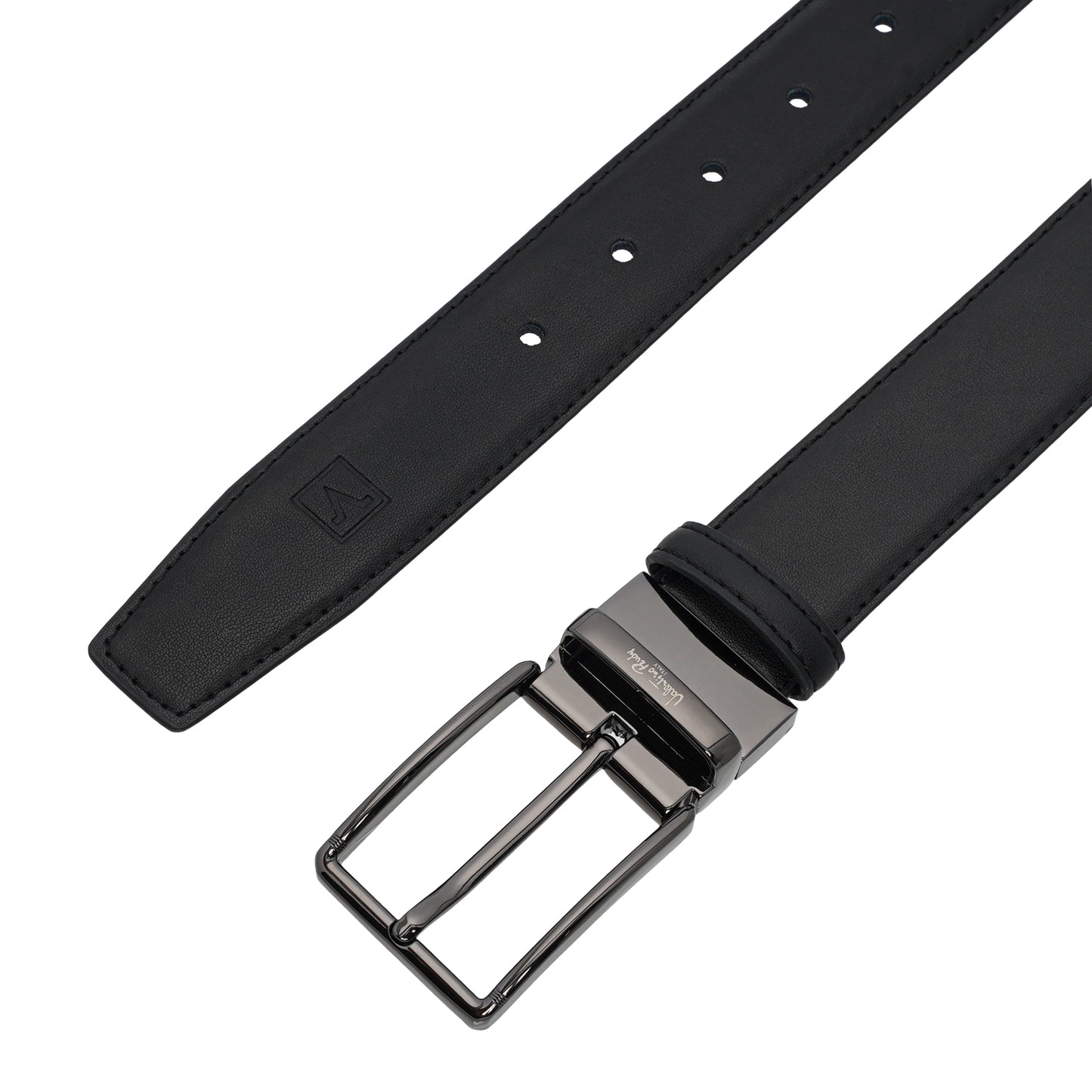 BELT | REVERSIBLE PIN BUCKLE SPLIT LEATHER