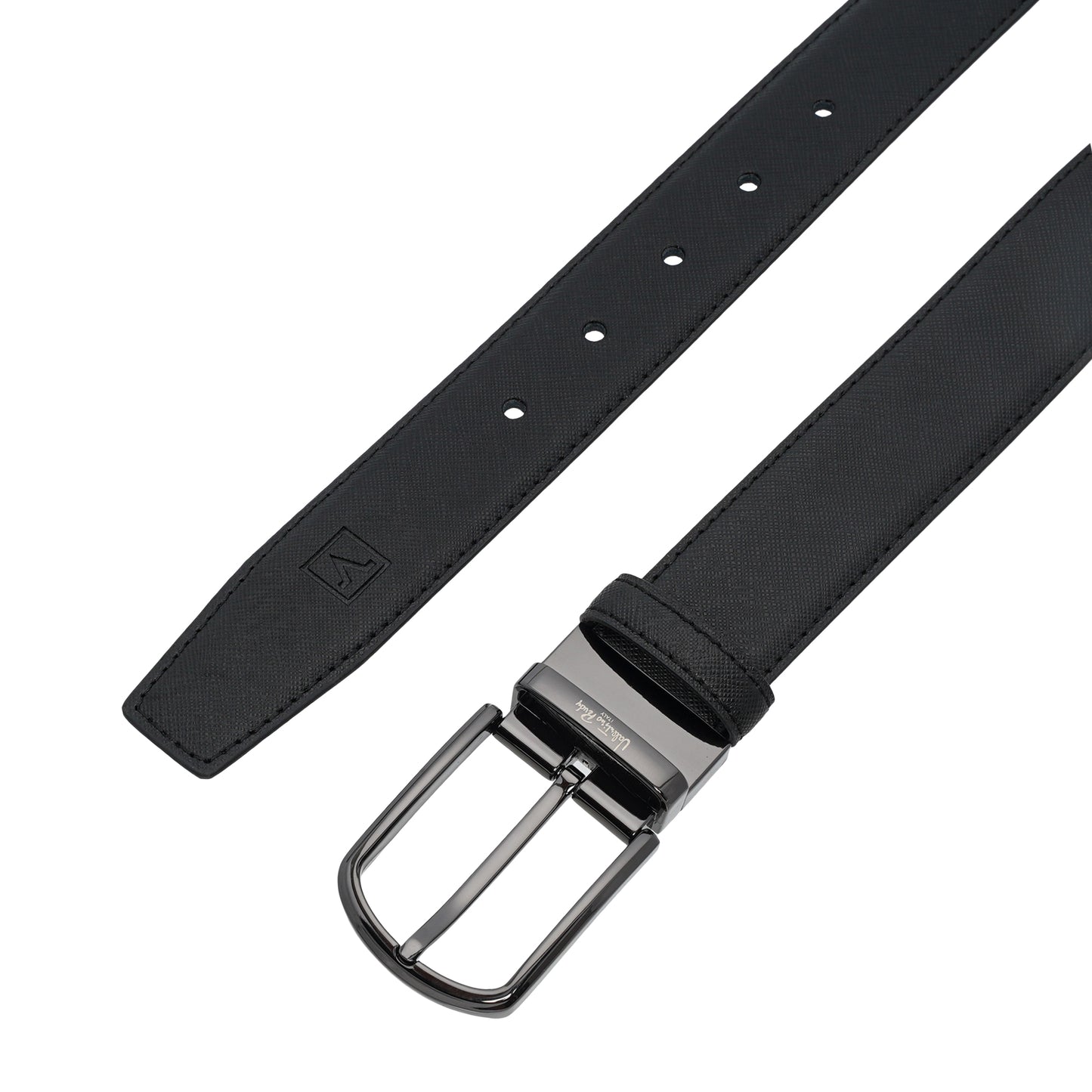 BELT | REVERSIBLE PIN BUCKLE SPLIT LEATHER