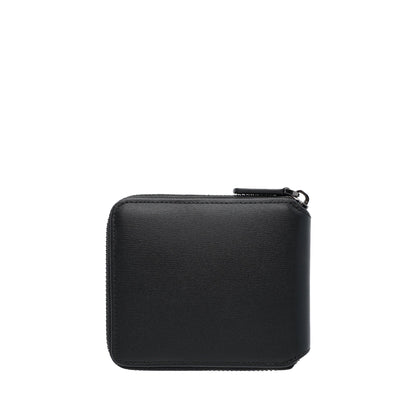 Leather RFID Zip Short Wallet