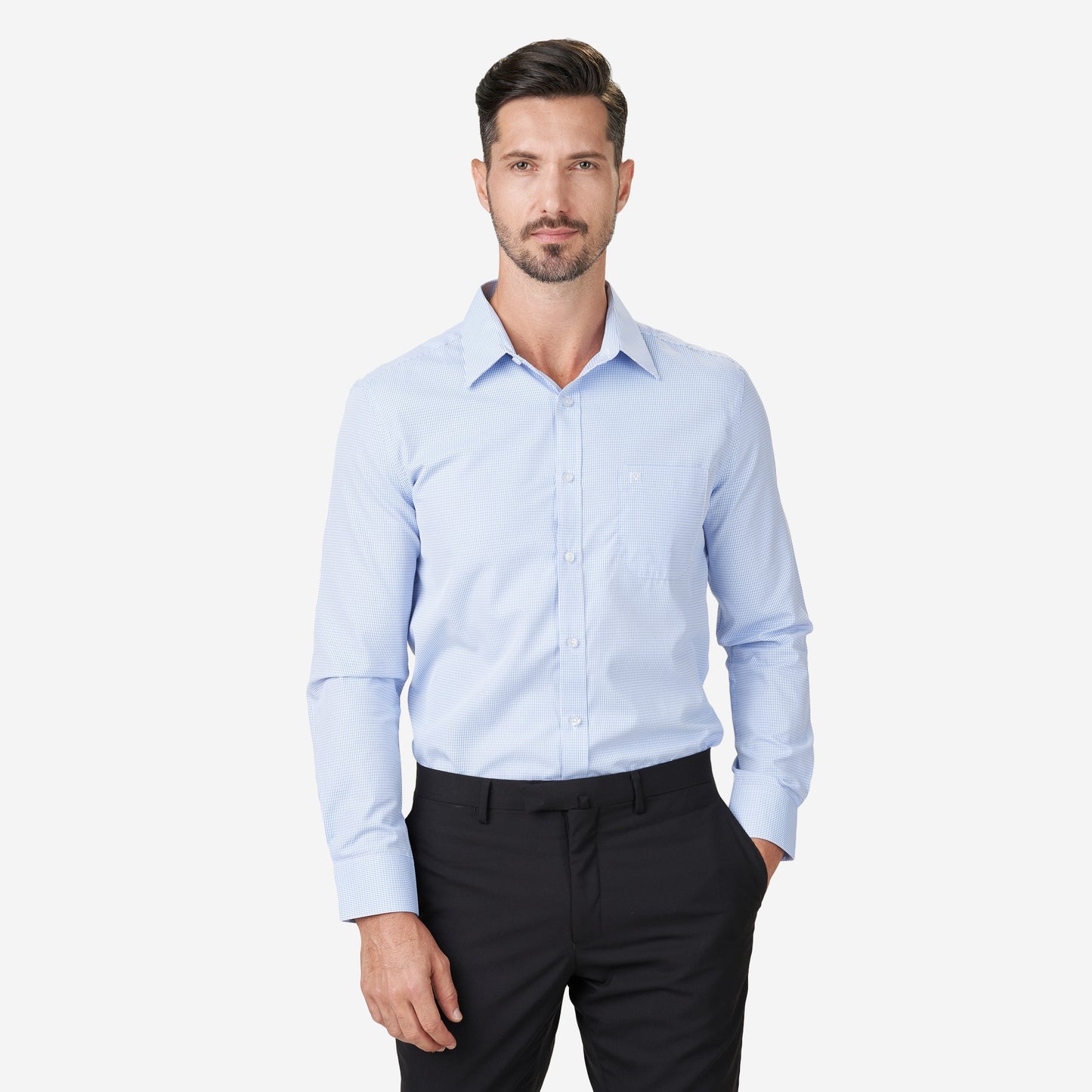 Men's Long Sleeve Business Shirt