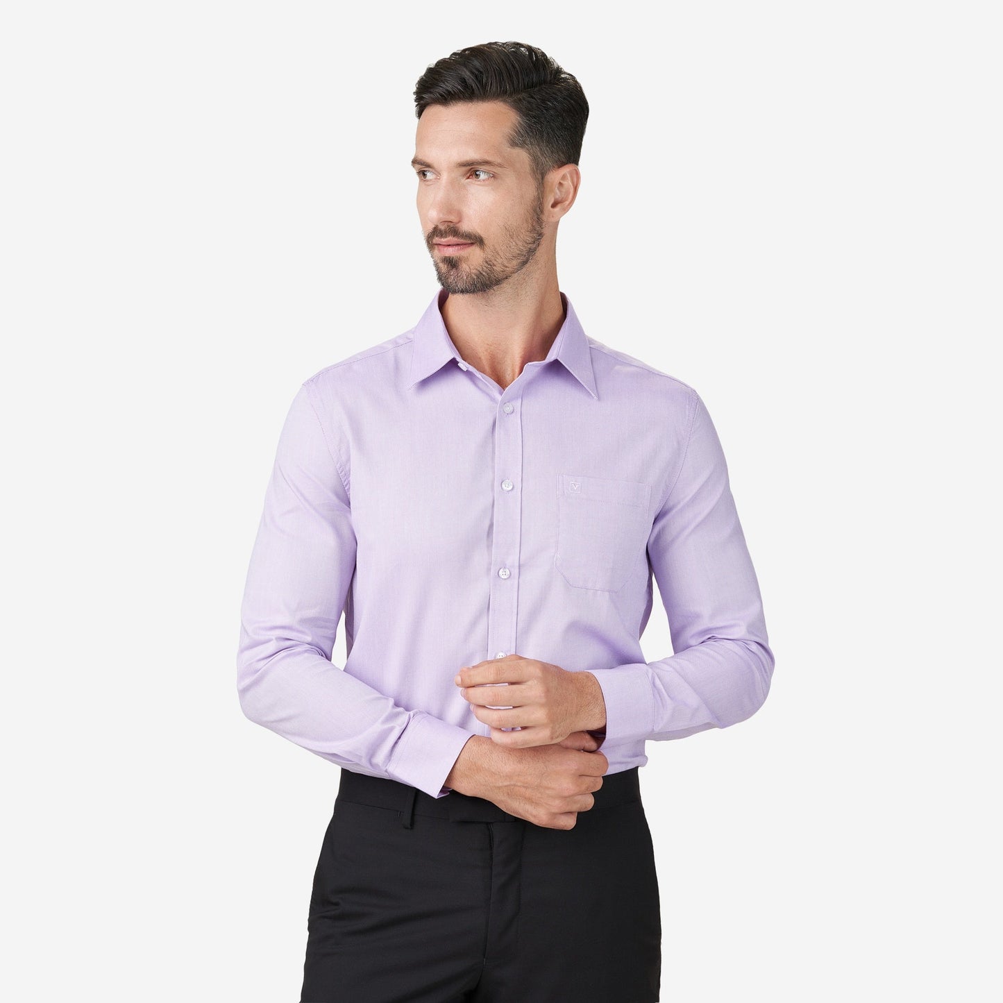 Purple Business Shirt