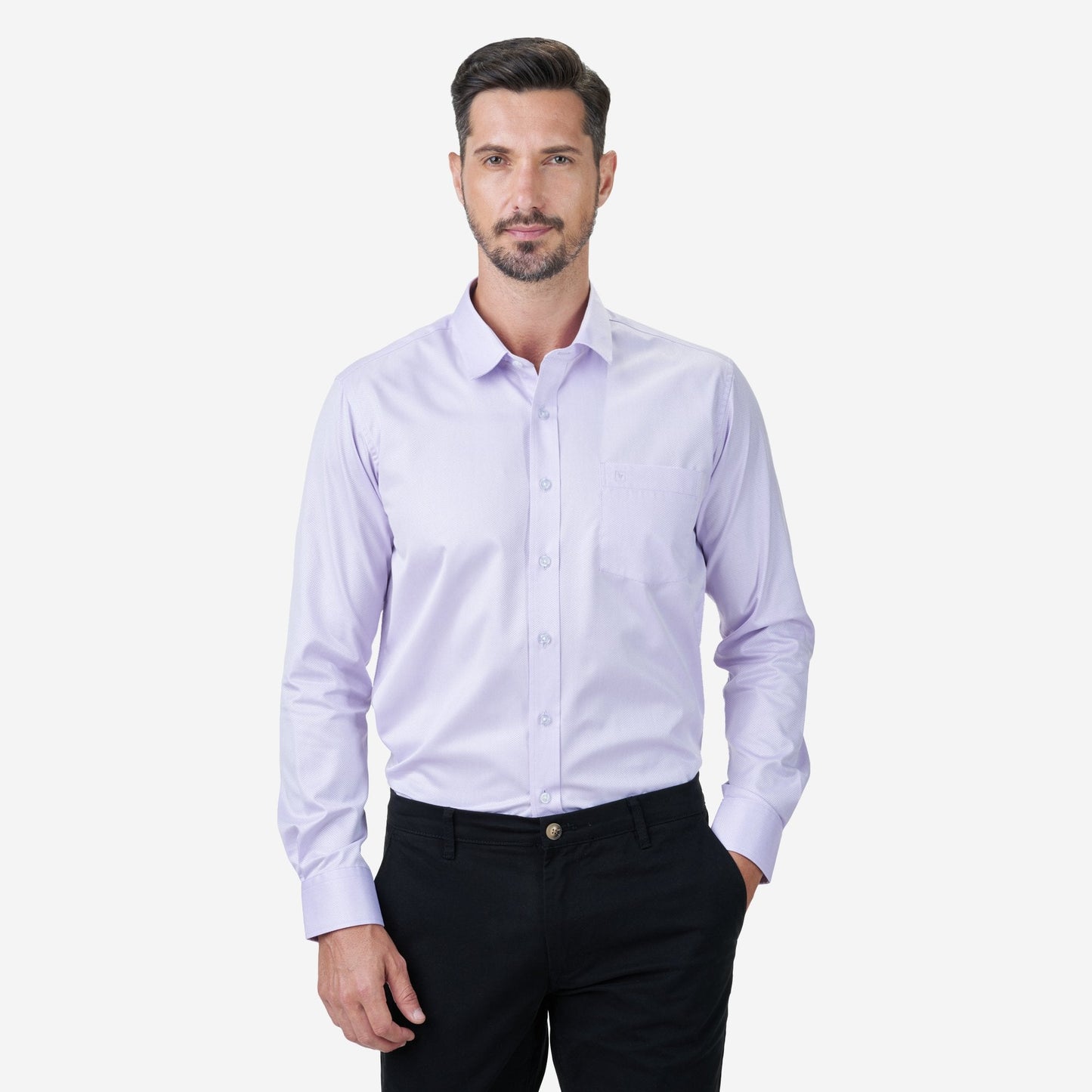 Pale Business Long Sleeve Shirt