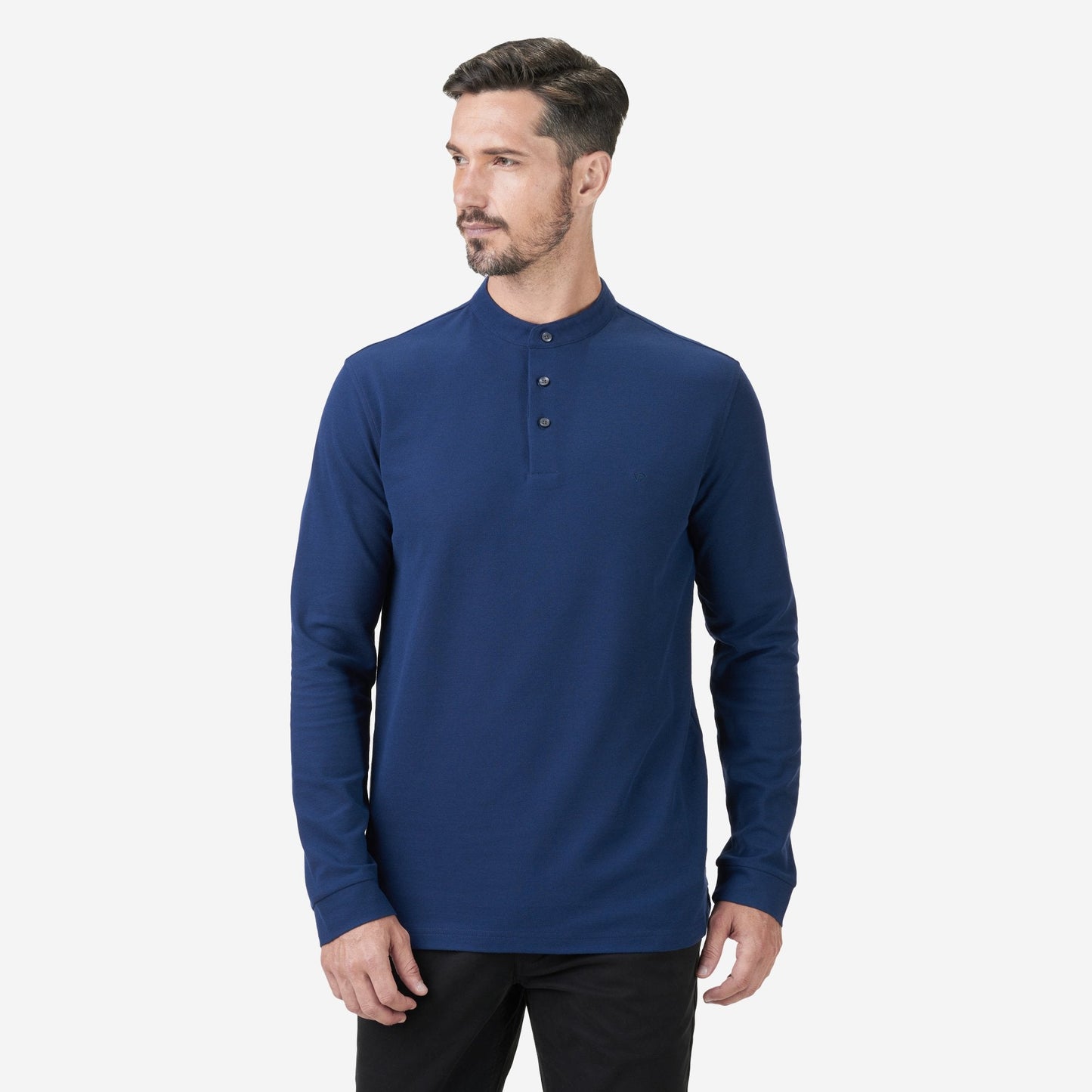 Refined Knit Polo Shirt