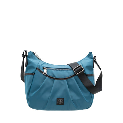 Blue Nylon Sling Bag