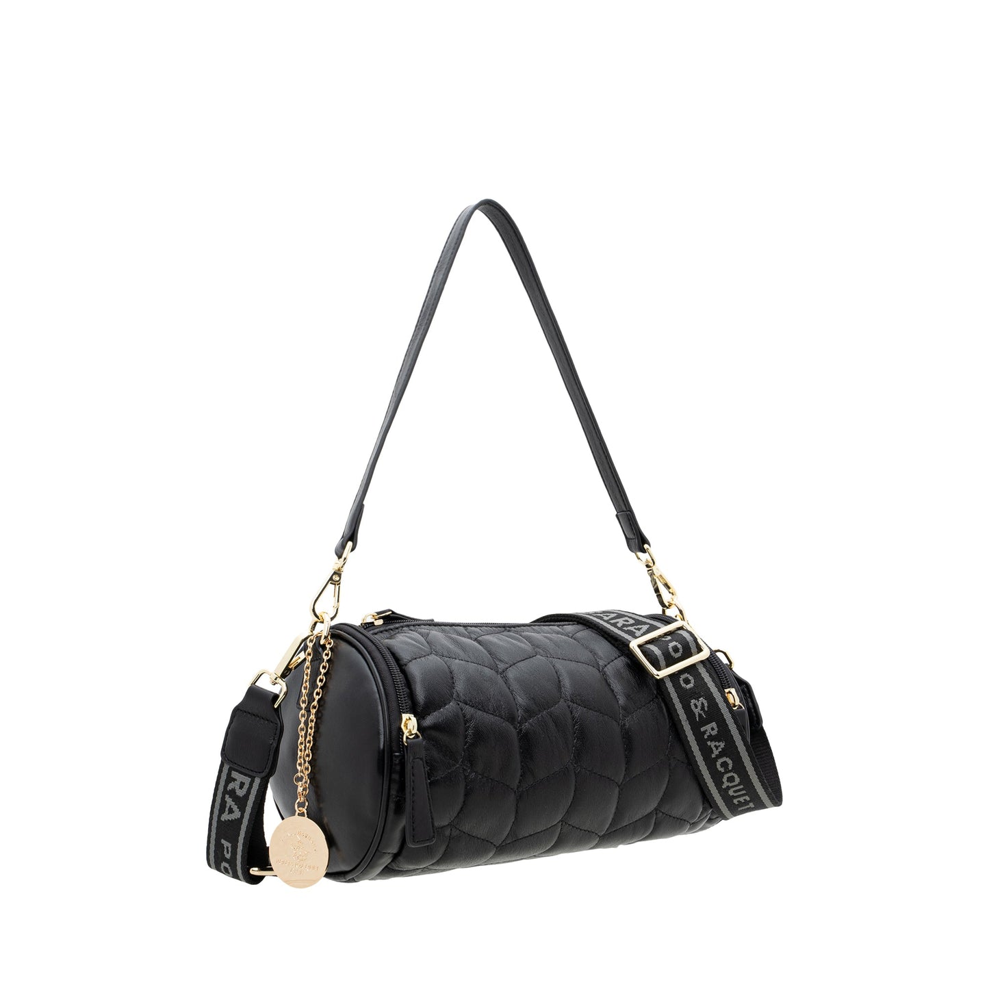 Ladies Vinyl Boston Bag