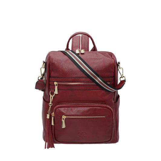 GENUINE LEATHER BACKPACK | LADIES