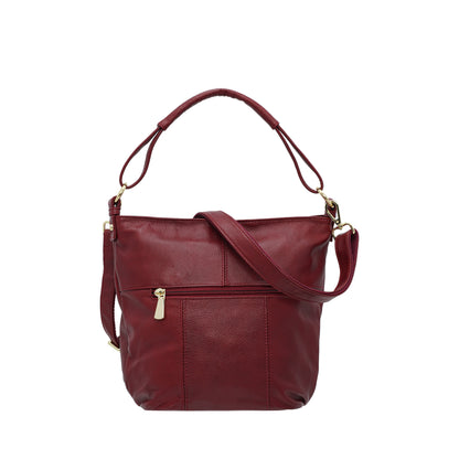 GENUINE LEATHER SHOULDER BAG | LADIES