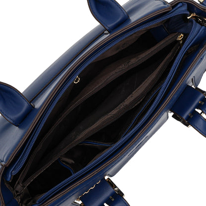 Navy Top Handle Bag