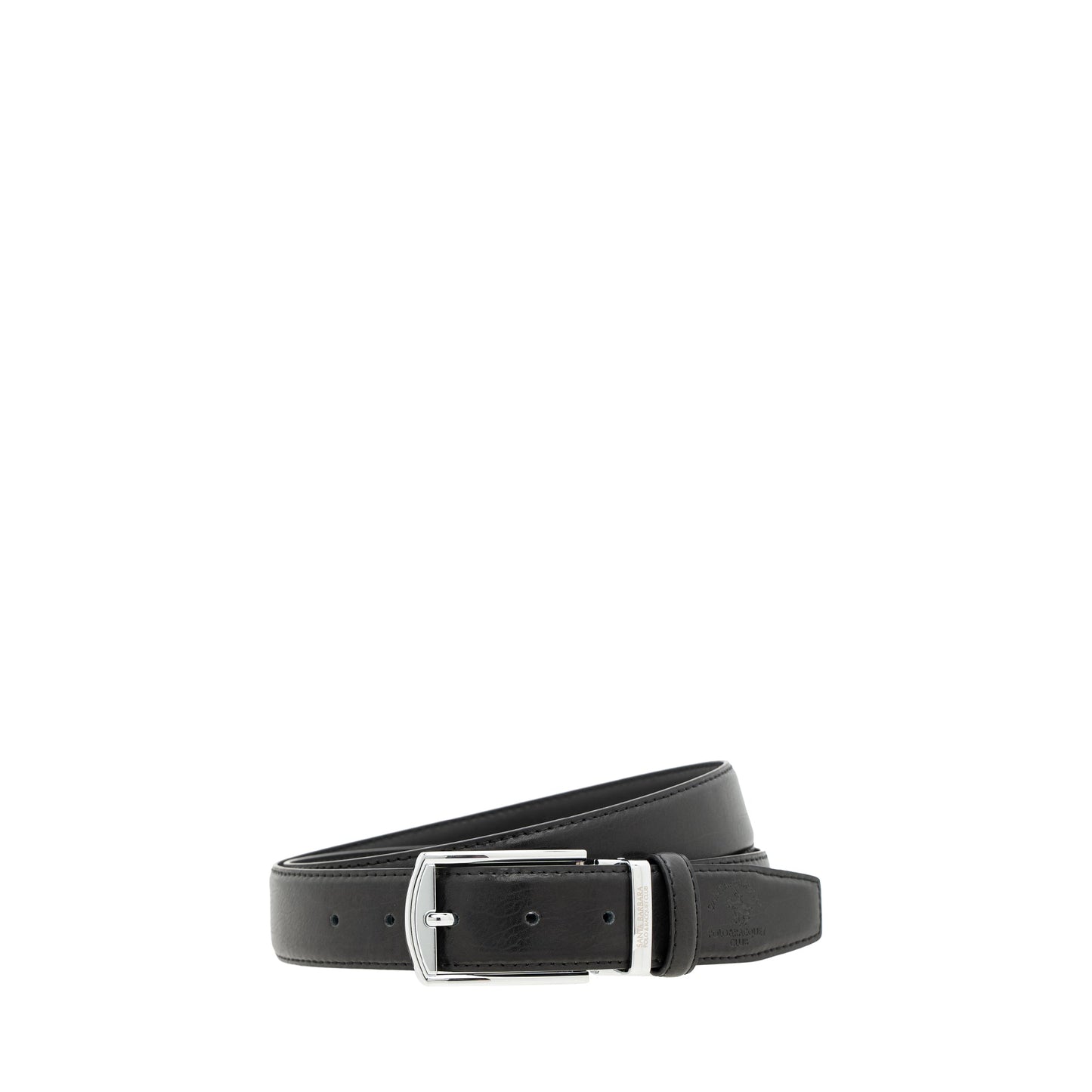 Pin Lock Split Leather Belt