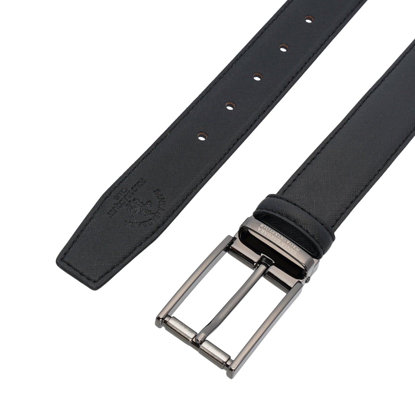 Microfiber Square Pin Buckle Belt