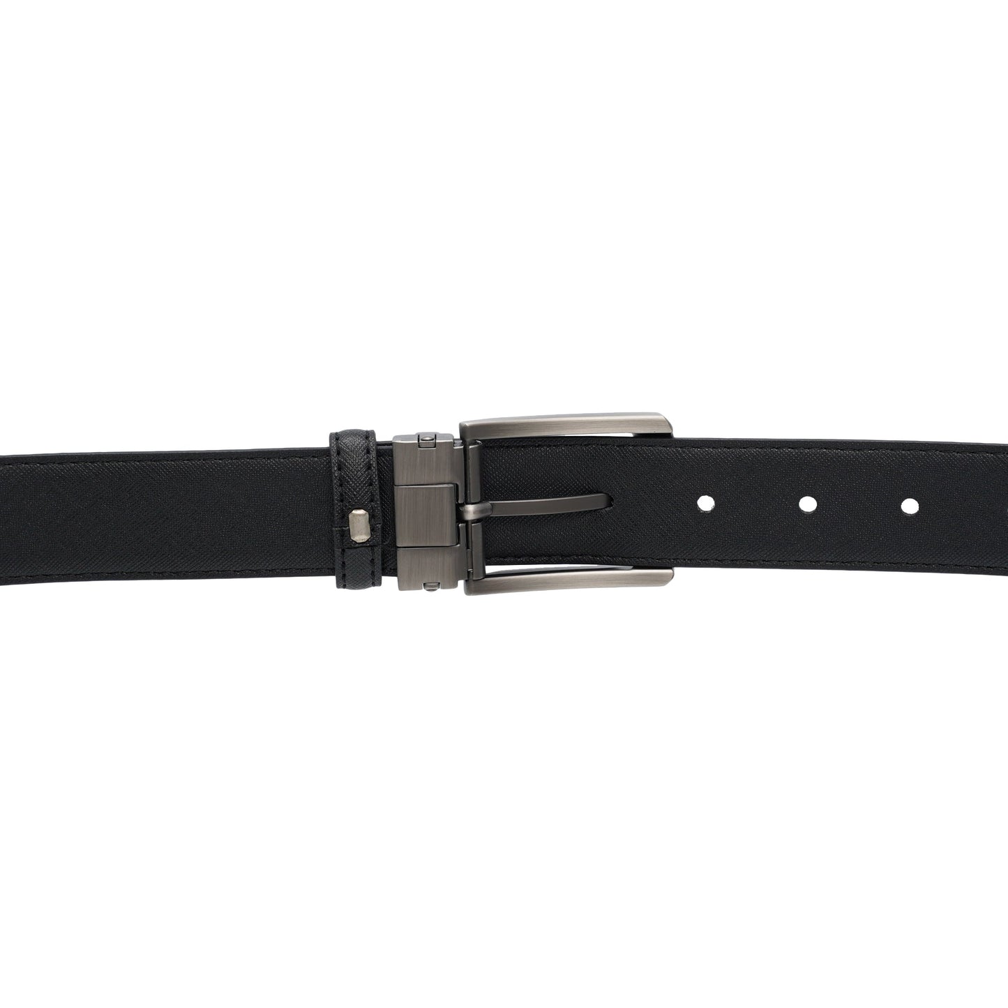 Microfiber Square Pin Buckle Belt