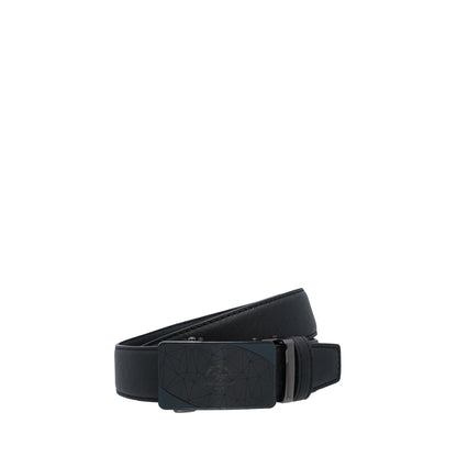 Modern Split Leather Auto Buckle Belt