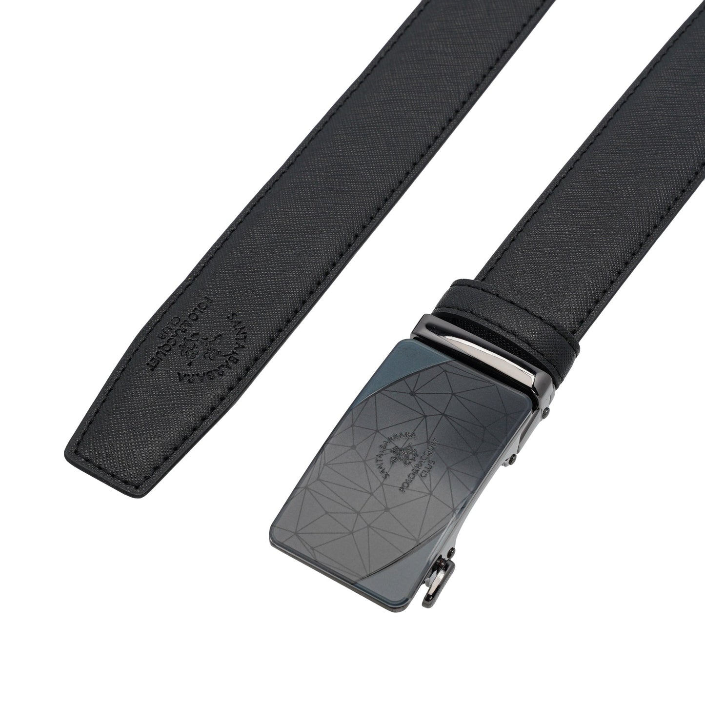 Modern Split Leather Auto Buckle Belt