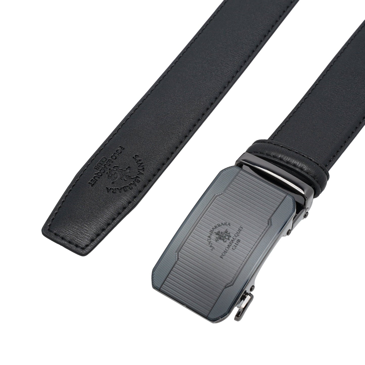 Split Leather Auto Buckle Belt