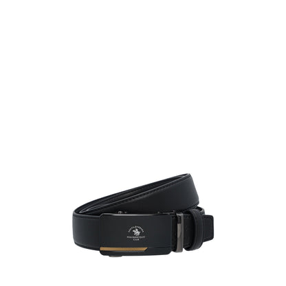 Edge Lock Split Leather Auto Buckle Belt