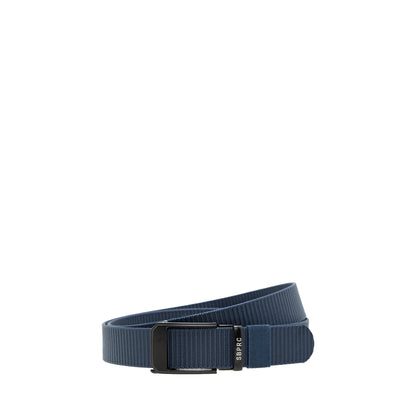 Blue Nylon Square Pin Buckle Belt