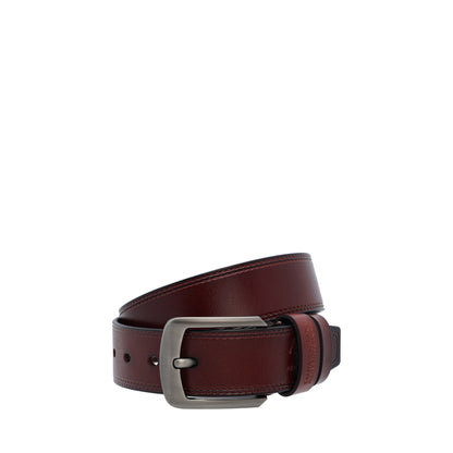 BELT | SPLIT LEATHER PIN BUCKLE