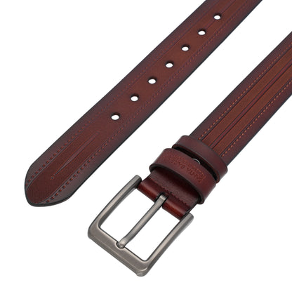 BELT | SPLIT LEATHER PIN BUCKLE