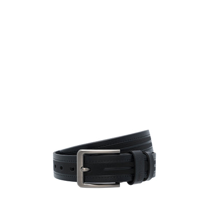 BELT | SPLIT LEATHER PIN BUCKLE