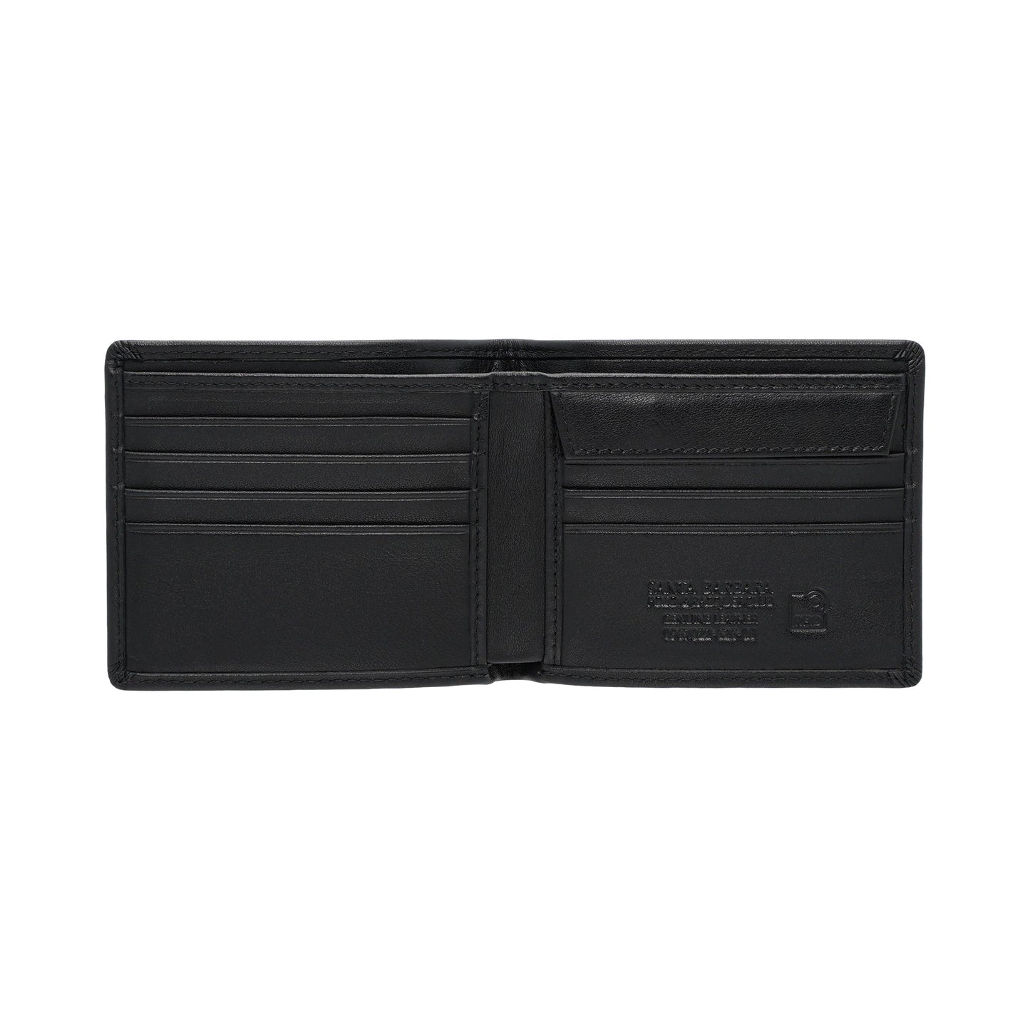 Genuine Leather Card With Coin Wallet