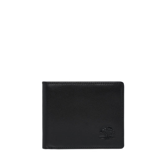 Genuine Leather Window Card Wallet