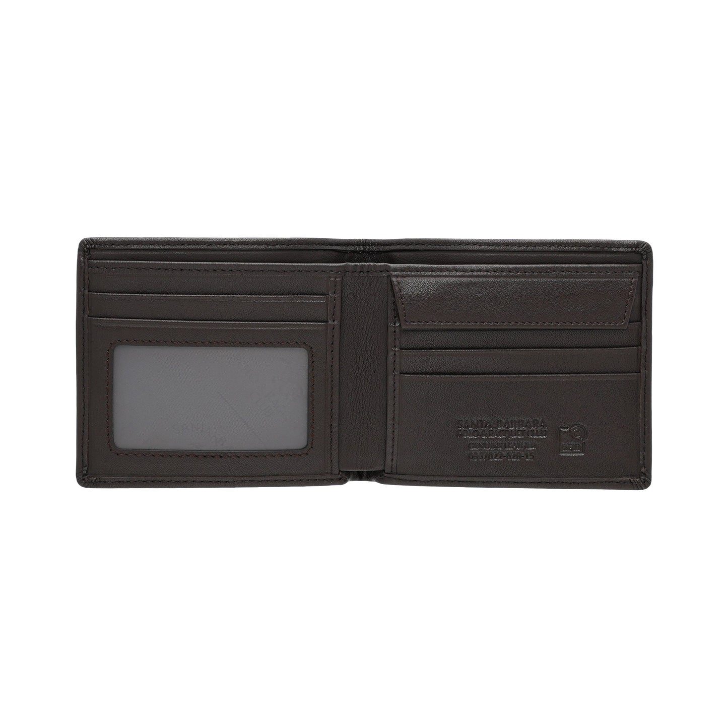 Genuine Leather Window Coin Wallet