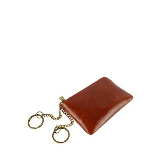 Oil-tanned Leather Coin Pouch