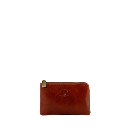 Oil-tanned Leather Coin Pouch