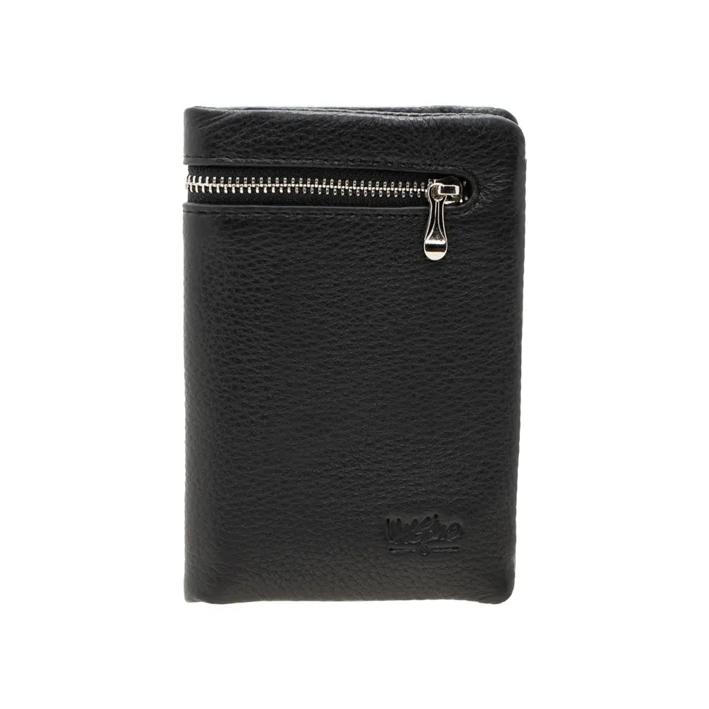 Signature Debossed Bi-Fold Wallet