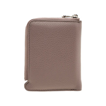 Leather 2 Fold Short Wallet