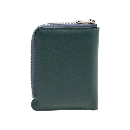 Leather 2 Fold Short Wallet