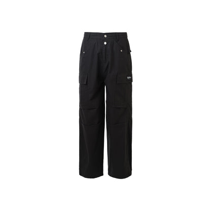 Two-Button Cargo Long Pants