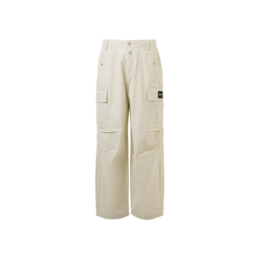 Two-Button Cargo Long Pants