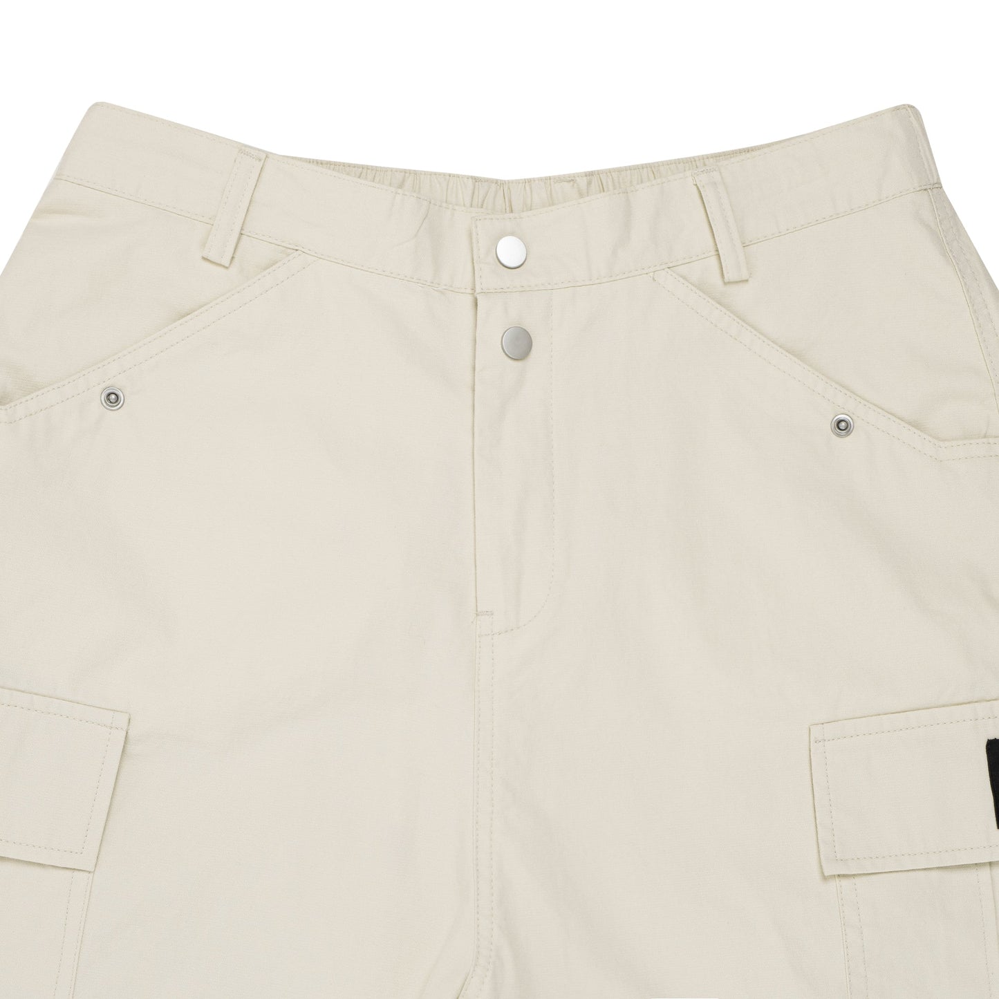 Two-Button Cargo Long Pants