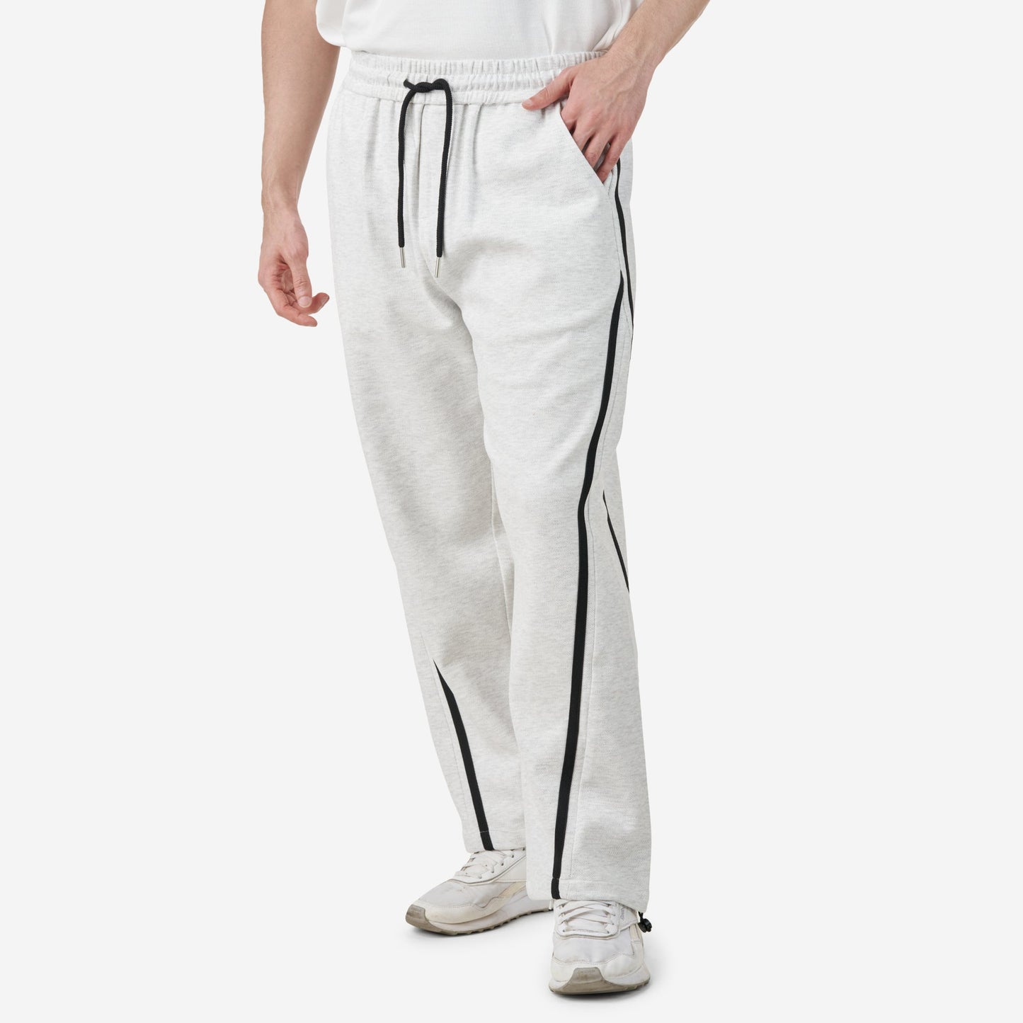 Stripe Cargo Long Pants