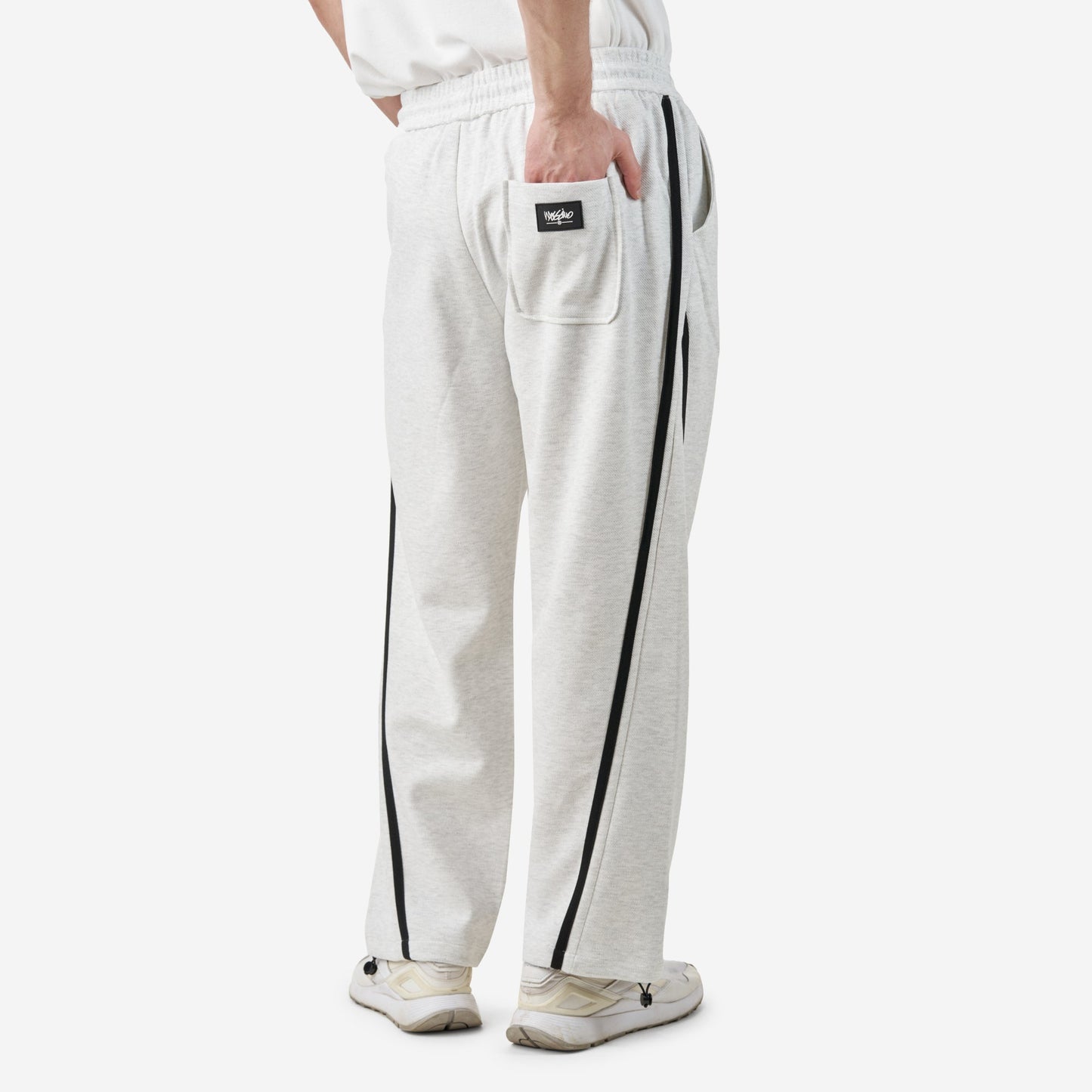 Stripe Cargo Long Pants