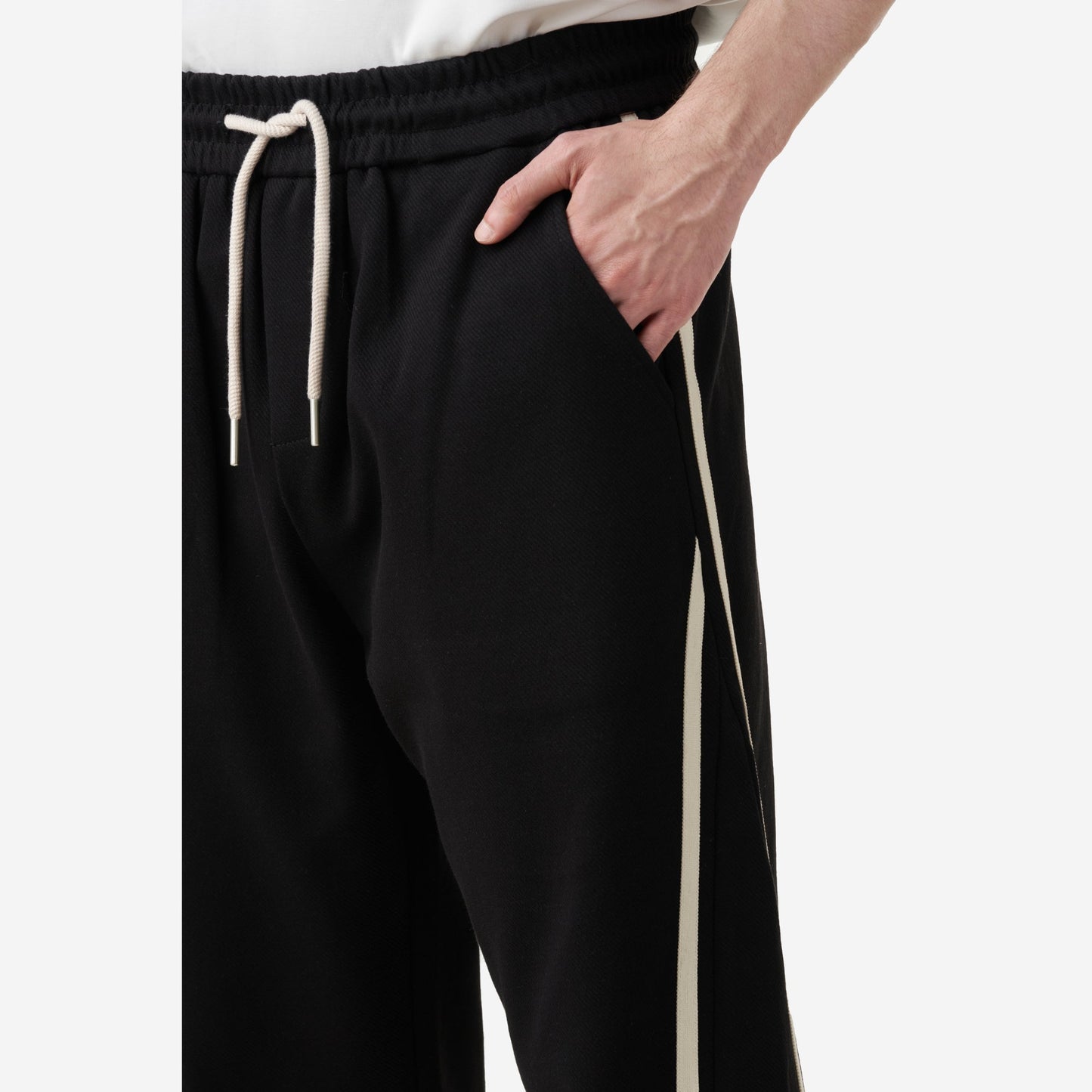 Stripe Cargo Long Pants