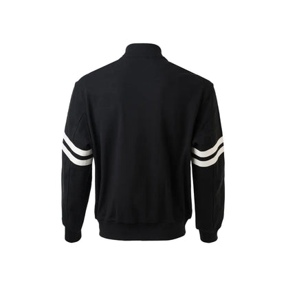 Stripe Baseball Jacket