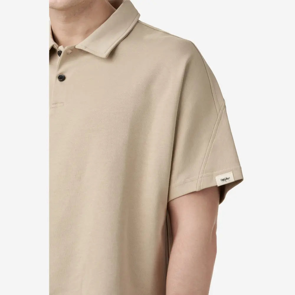 Minimalist Oversize Polo Tee