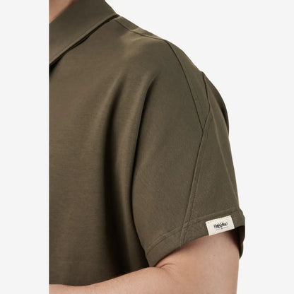 Minimalist Oversize Polo Tee