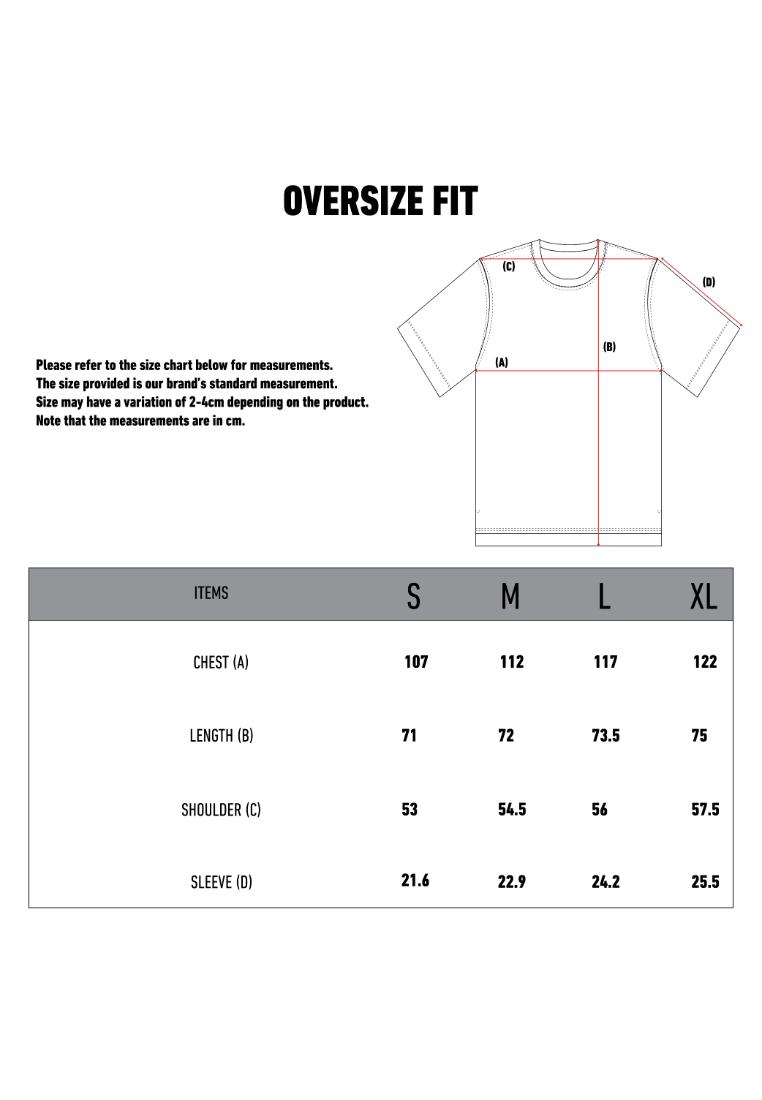 Energetic Series Lifestyle Oversize T-shirt