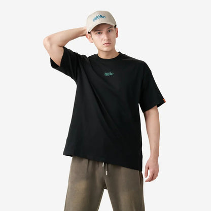 Oversize Embroidered Basic T-shirt