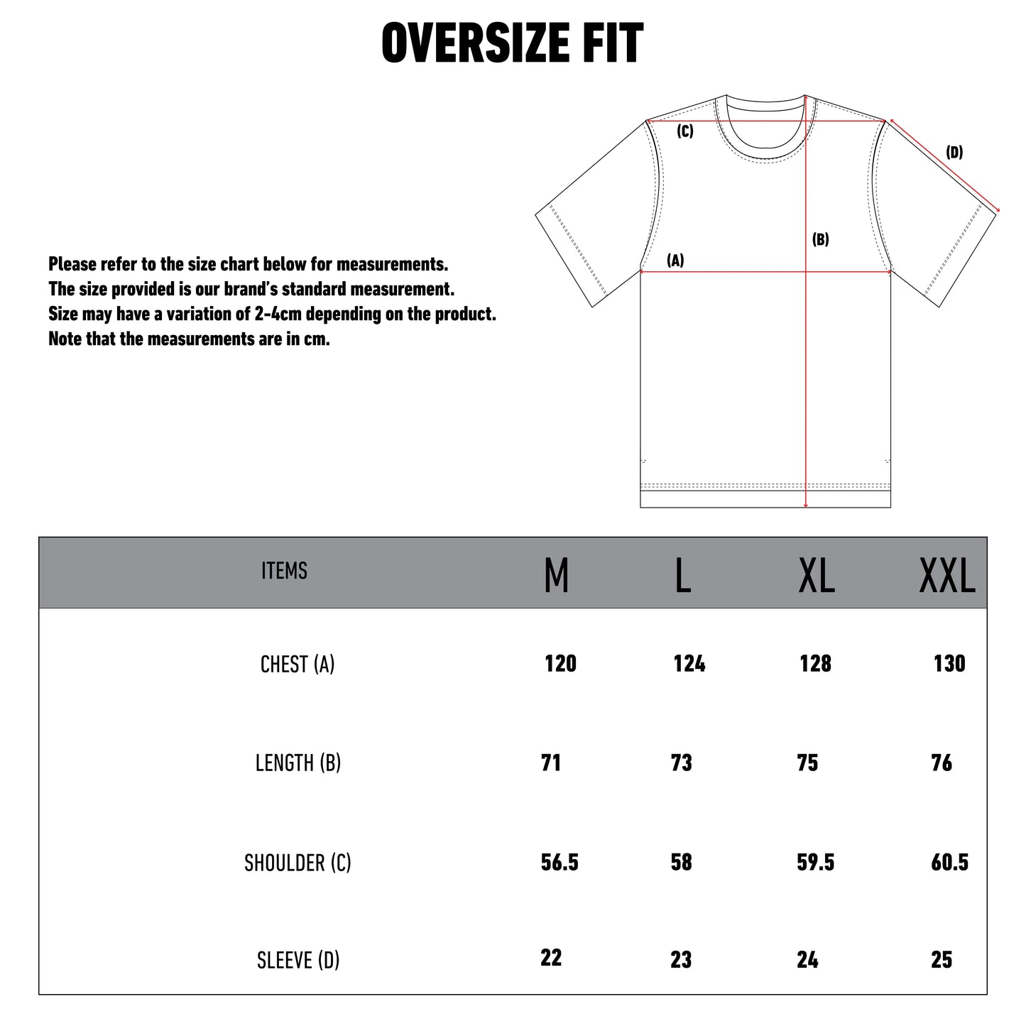 Oversize Basic Dim T-shirt